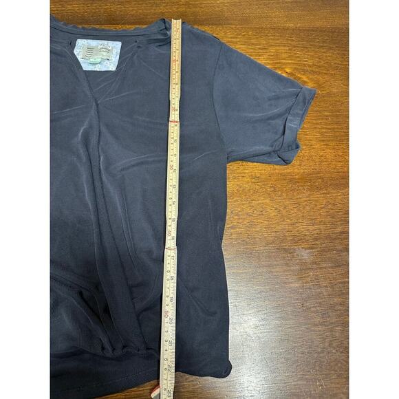 Anthropologie Lounge Wear Top Women XS Oversized Boxy Comfy Stretchy Loose Cozy - Picture 5 of 10